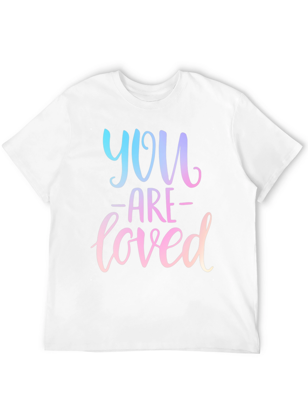 You Are Loved Black Graphic Tee