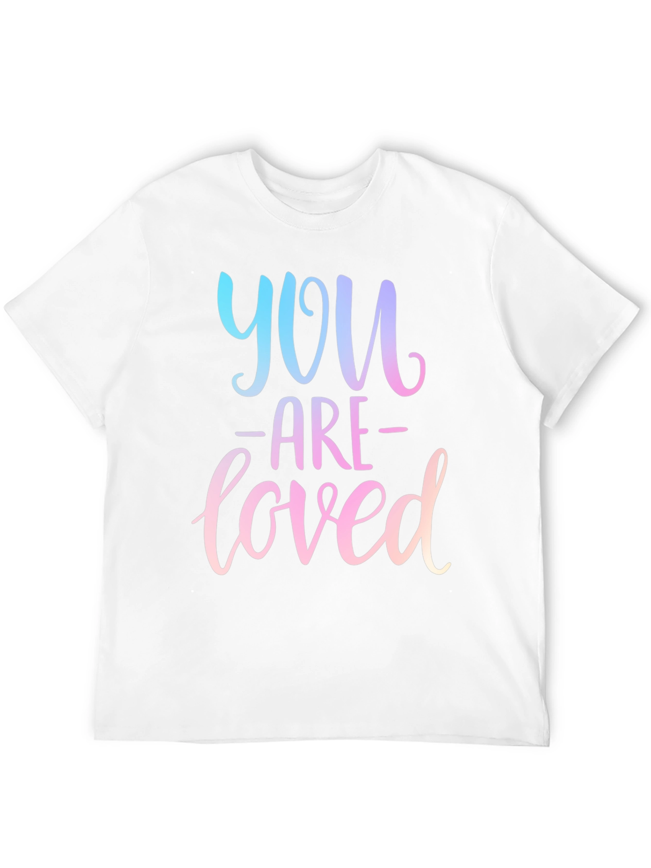 You Are Loved Black Graphic Tee