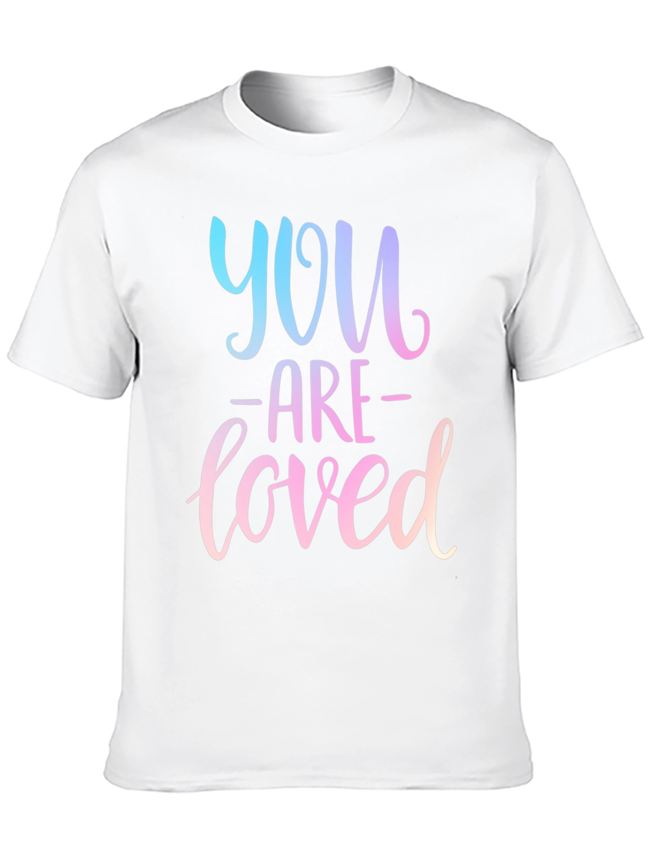 You Are Loved Black Graphic Tee