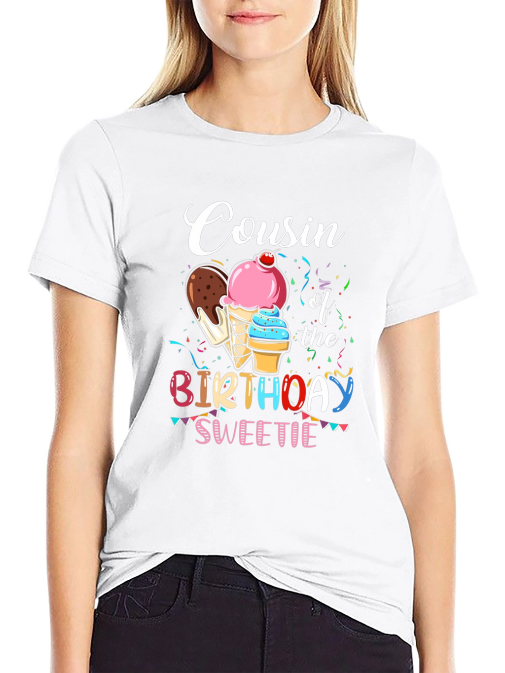 Cousin of the Birthday Sweetie T-Shirt