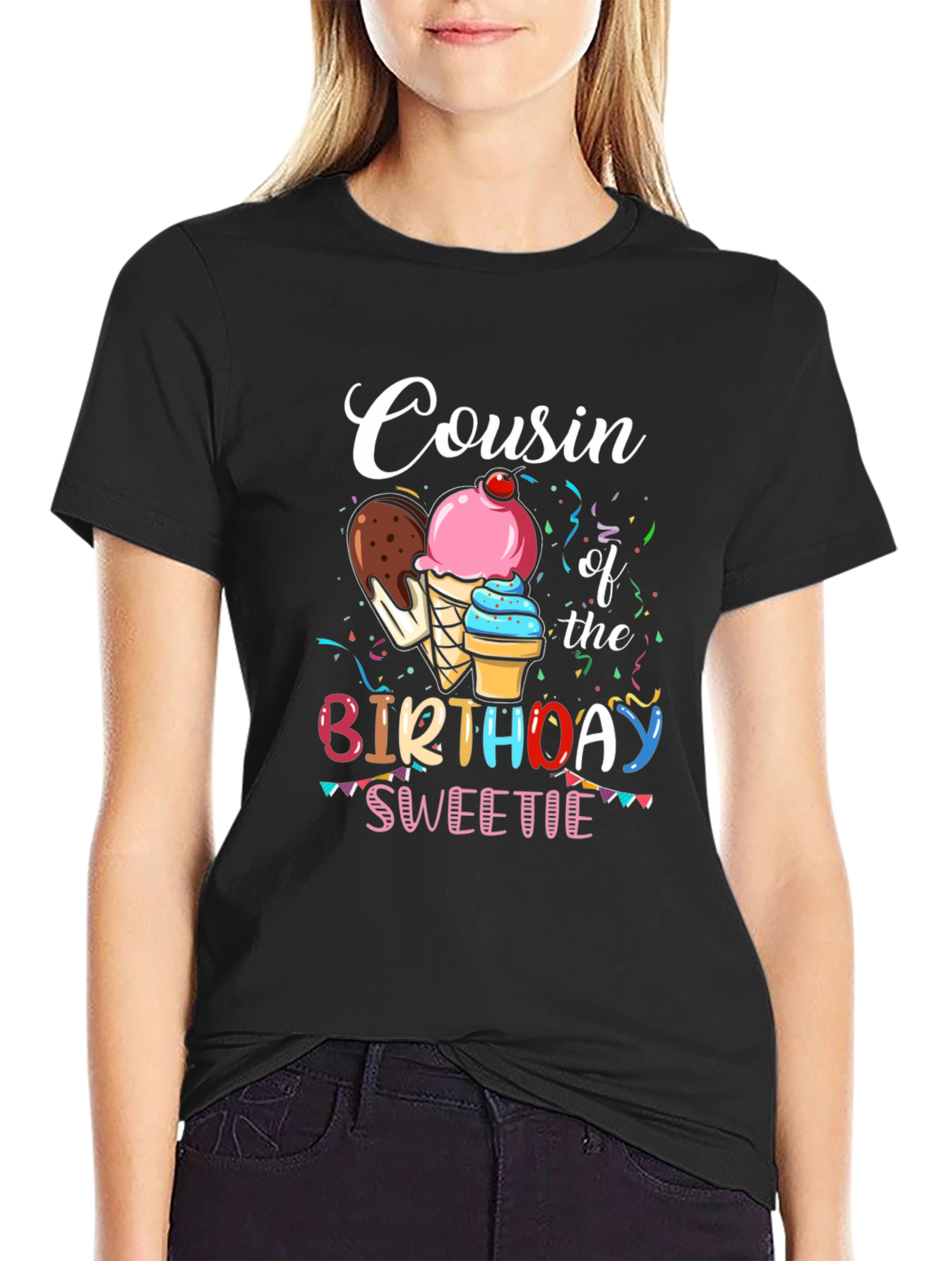 Cousin of the Birthday Sweetie T-Shirt