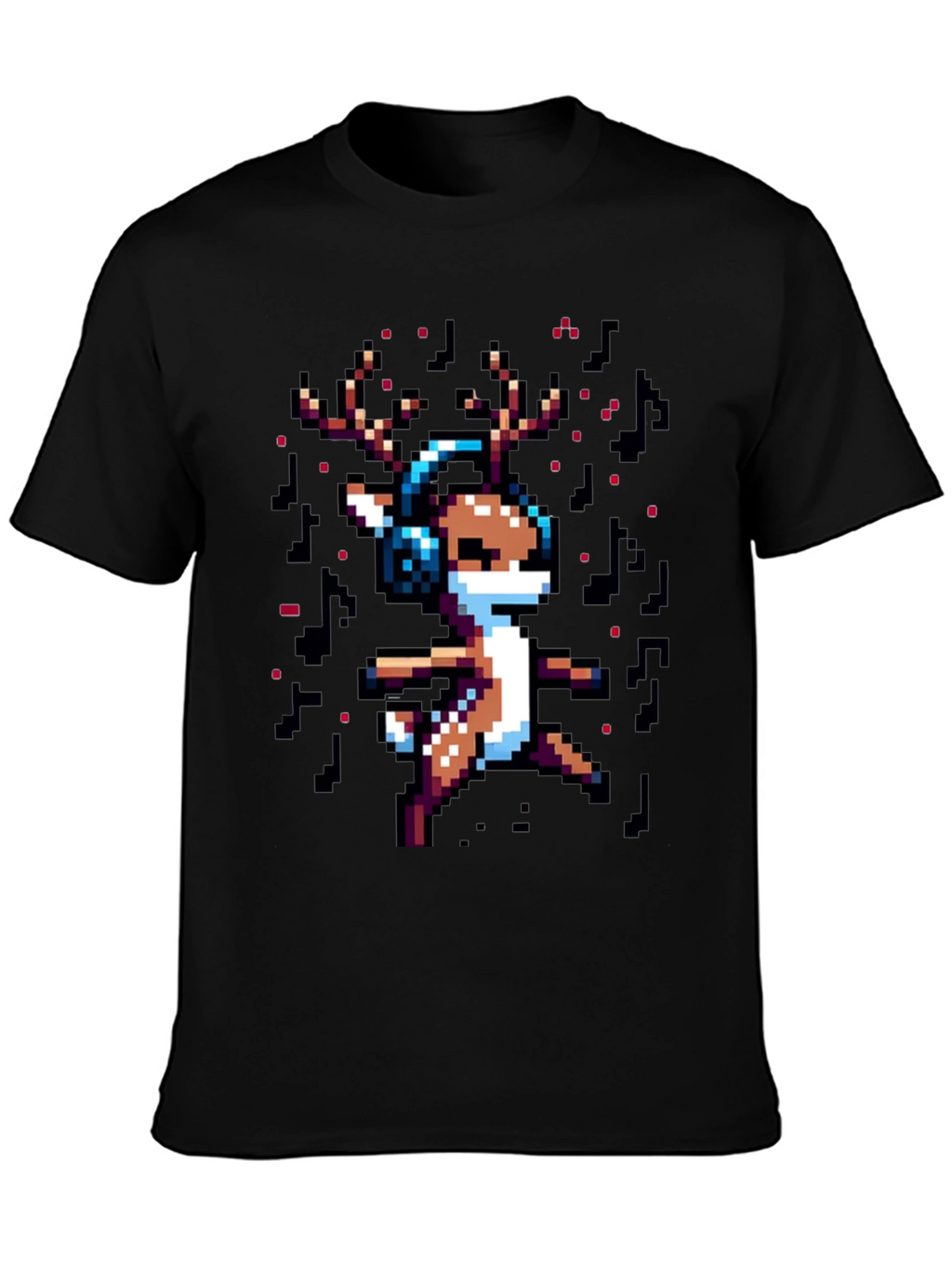 Pixel Reindeer T-Shirt