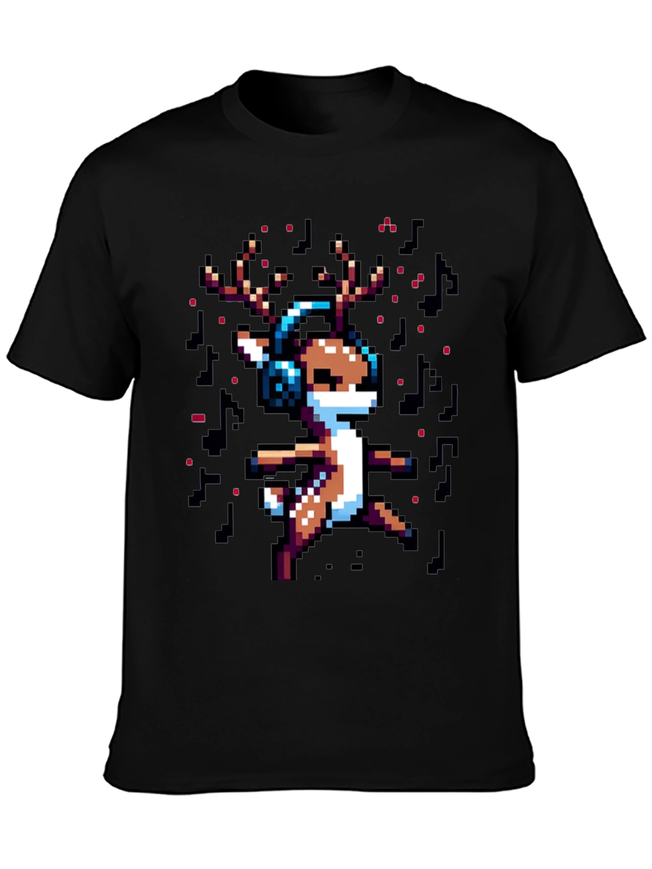 Pixel Reindeer T-Shirt