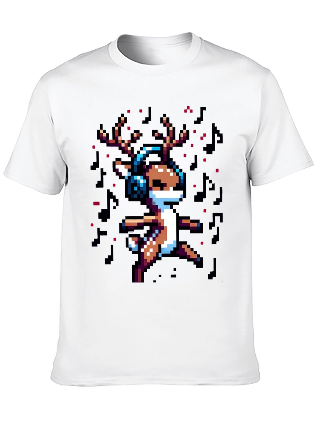 Pixel Reindeer T-Shirt