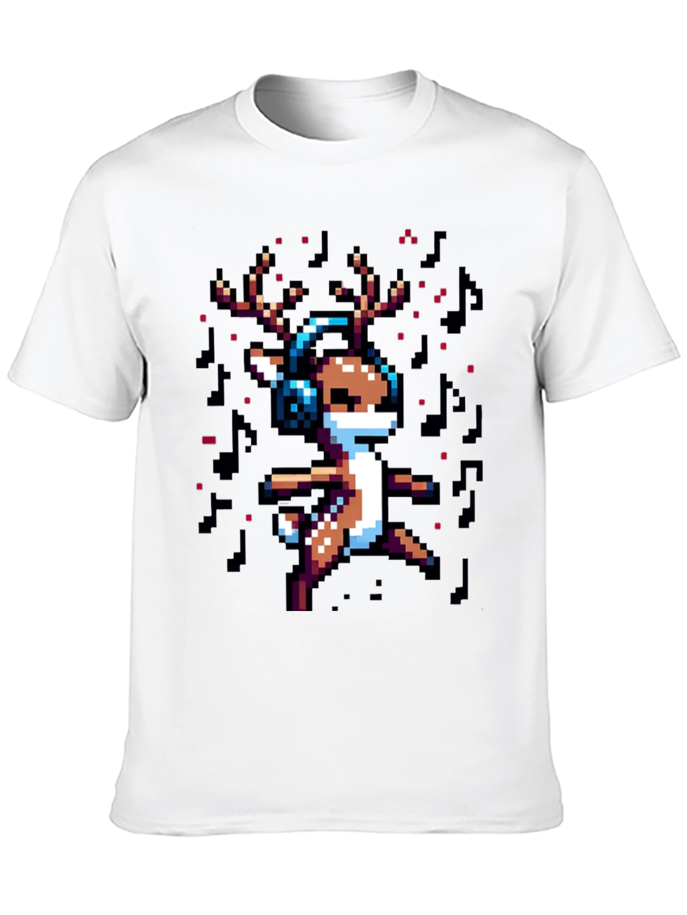 Pixel Reindeer T-Shirt
