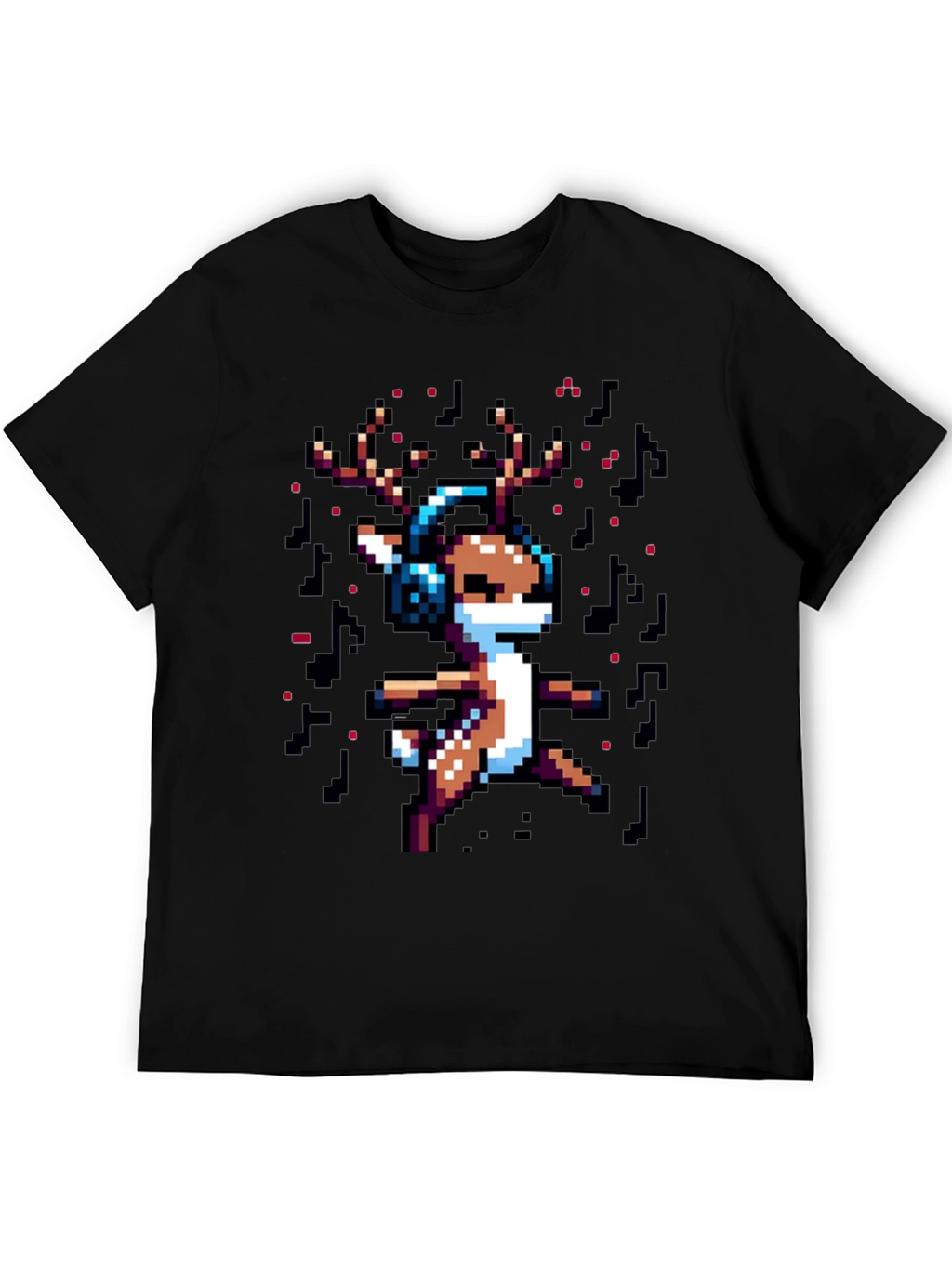 Pixel Reindeer T-Shirt