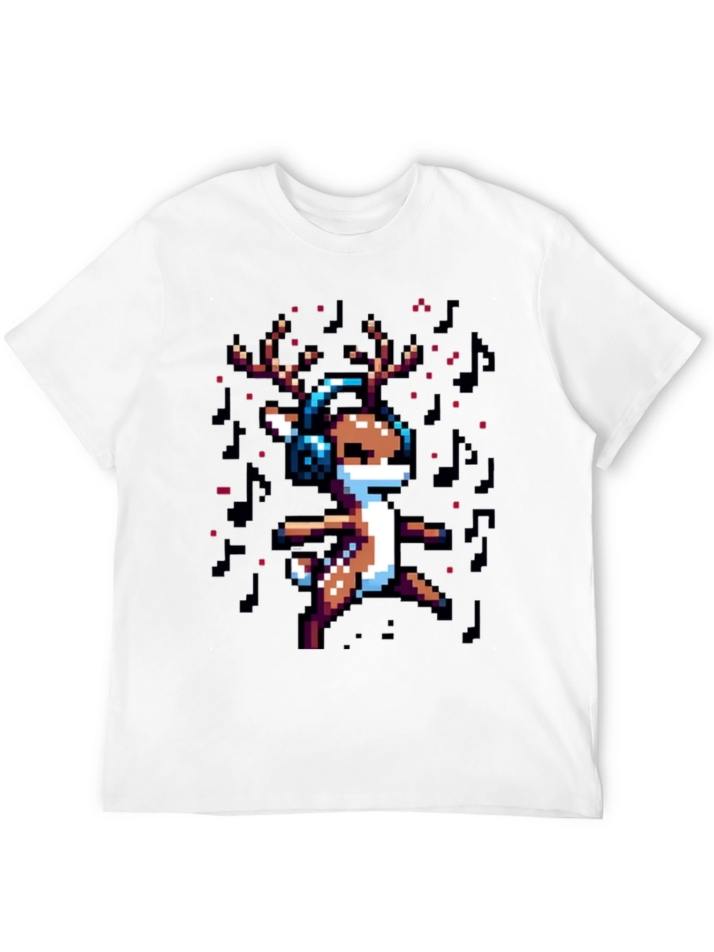 Pixel Reindeer T-Shirt