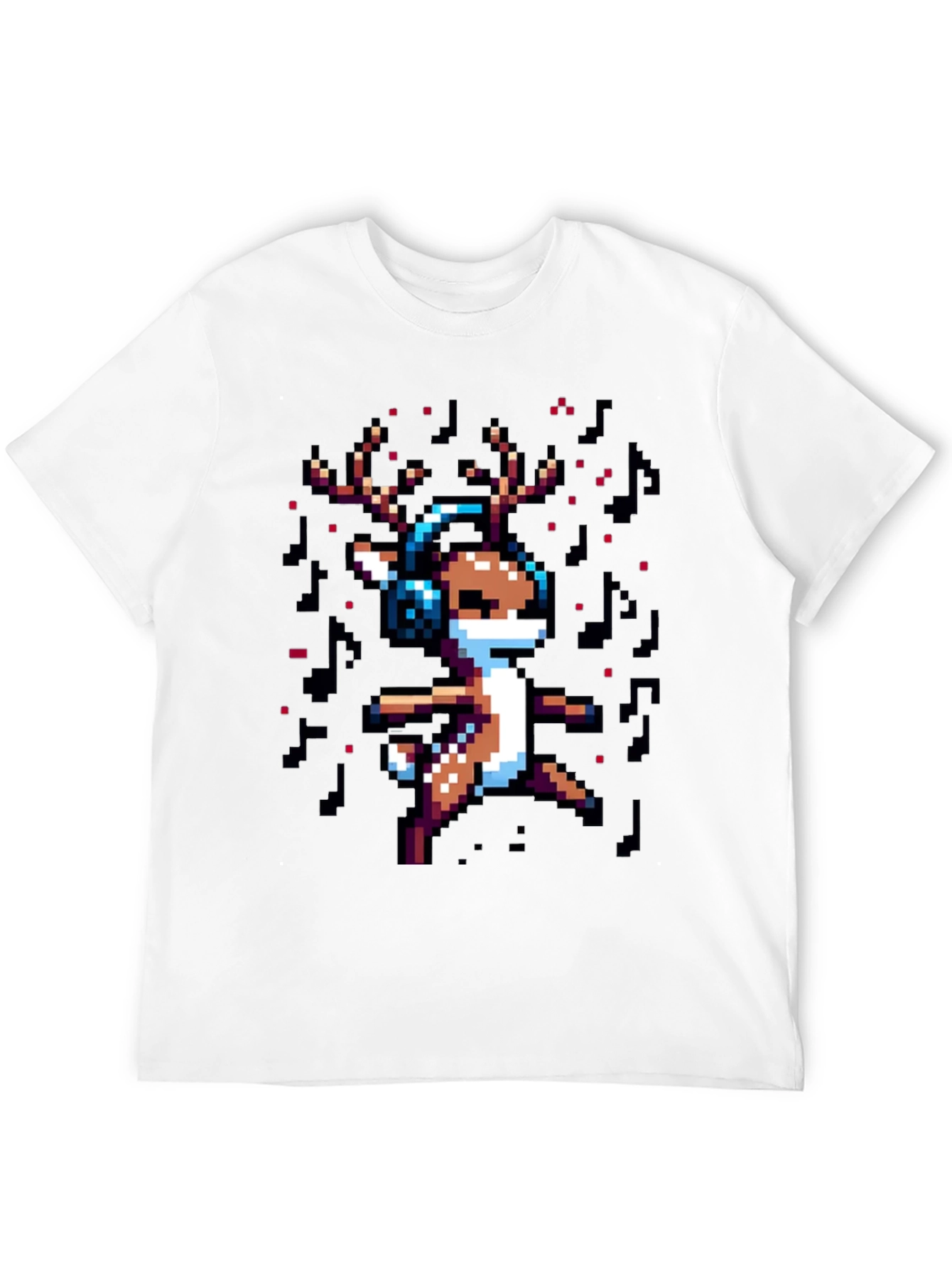 Pixel Reindeer T-Shirt