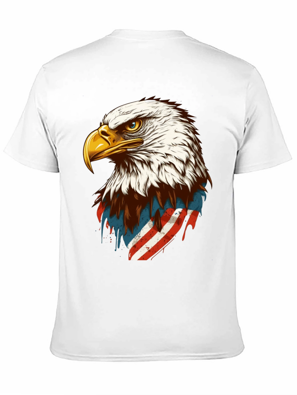 Eagle USA Flag Graphic T-Shirt