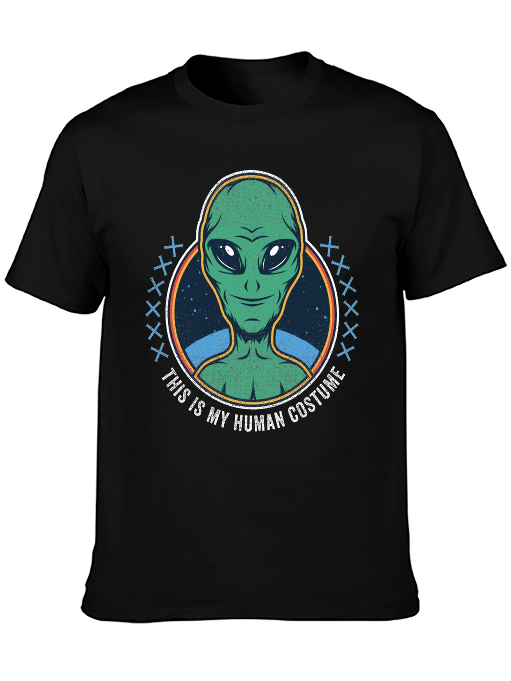 Alien Costume T-Shirt - Funny Sci-Fi Graphic Tee