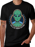 Alien Costume T-Shirt - Funny Sci-Fi Graphic Tee