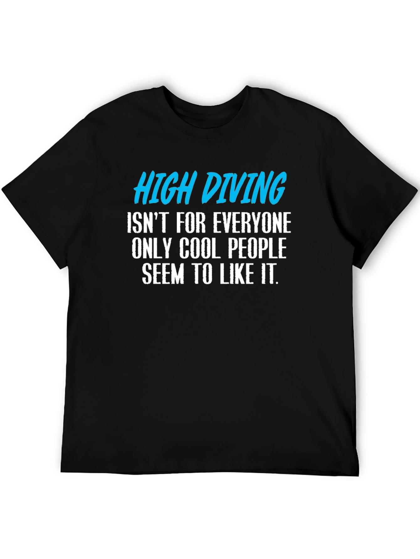 High Diving Funny Graphic T-Shirt