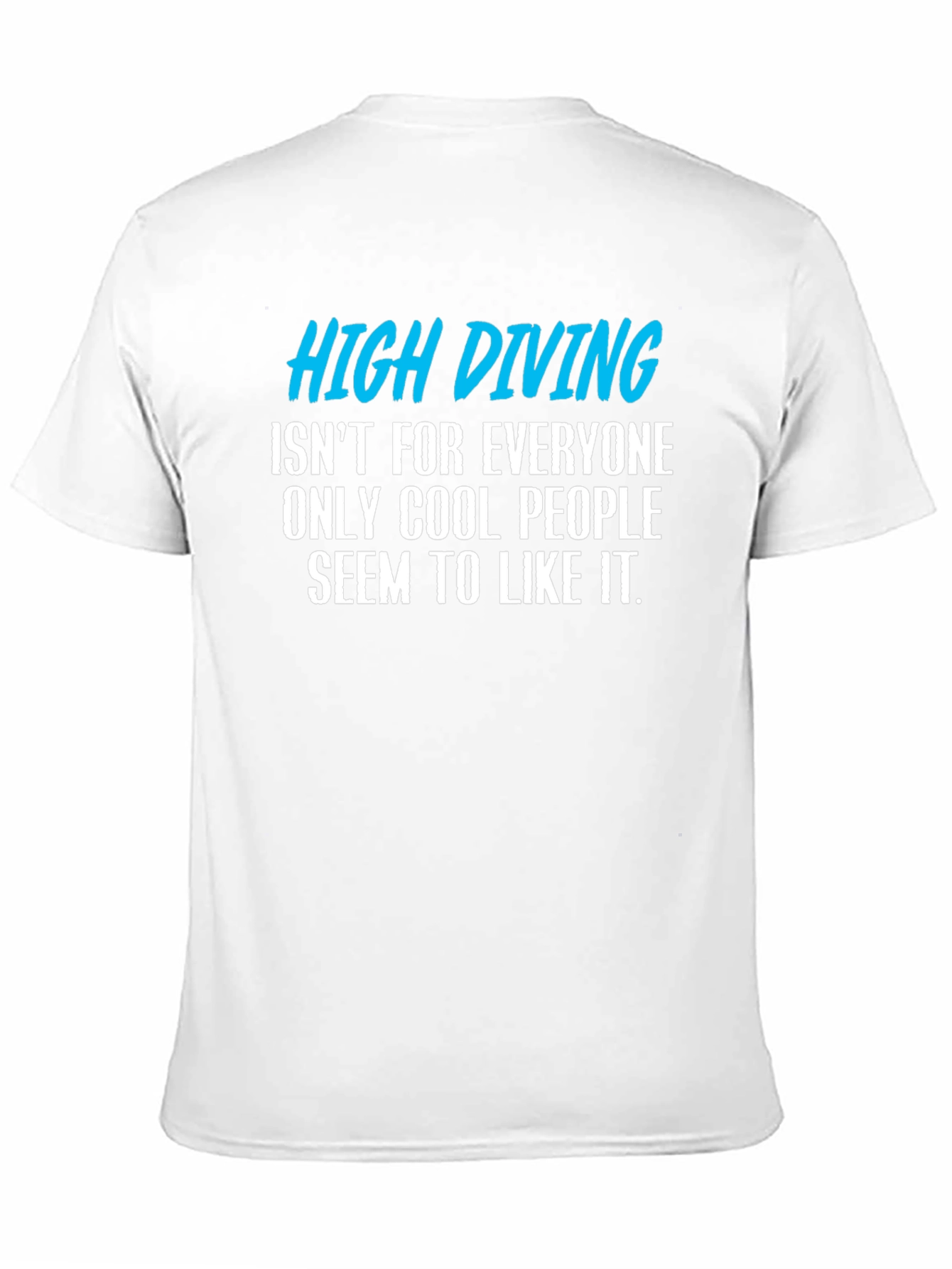 High Diving Funny Graphic T-Shirt