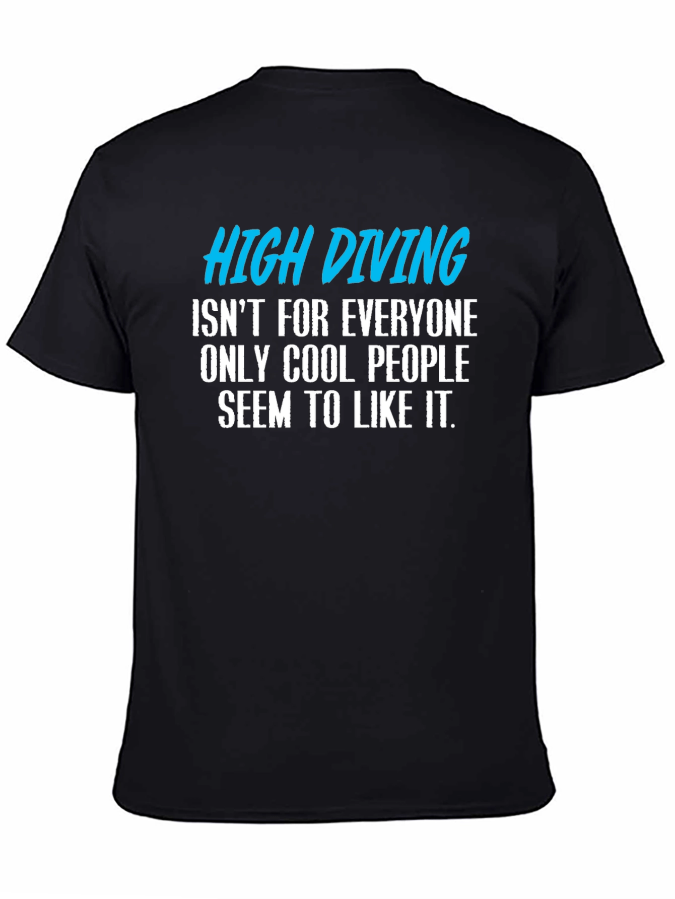High Diving Funny Graphic T-Shirt