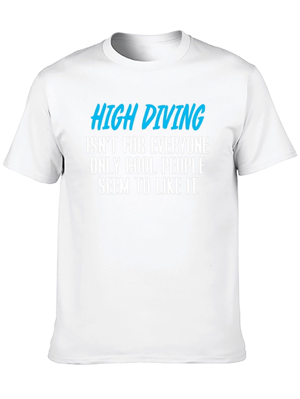 High Diving Funny Graphic T-Shirt
