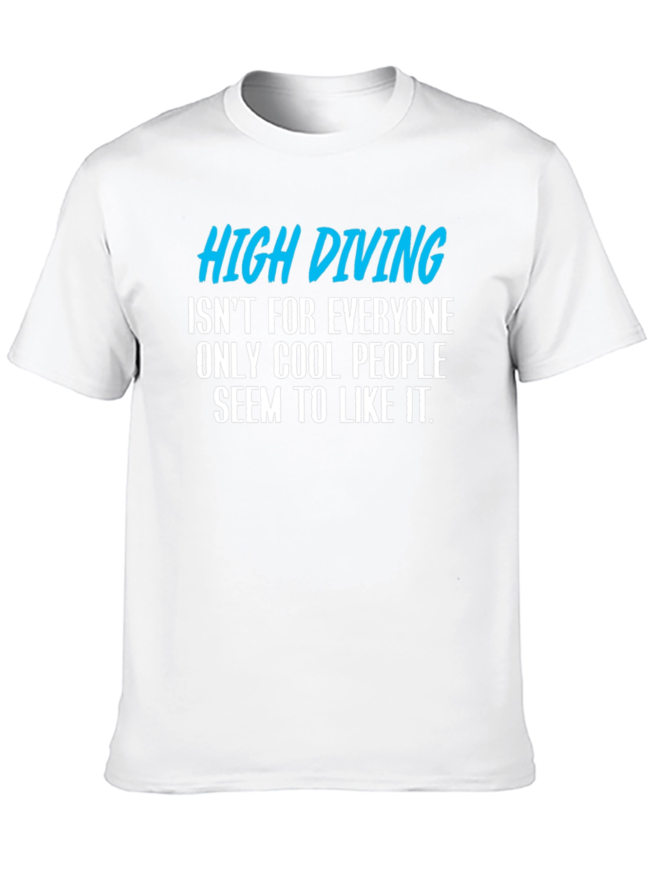 High Diving Funny Graphic T-Shirt