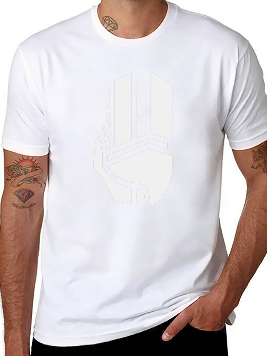 Gaming Mouse Graphic Tee - Black Cotton T-Shirt