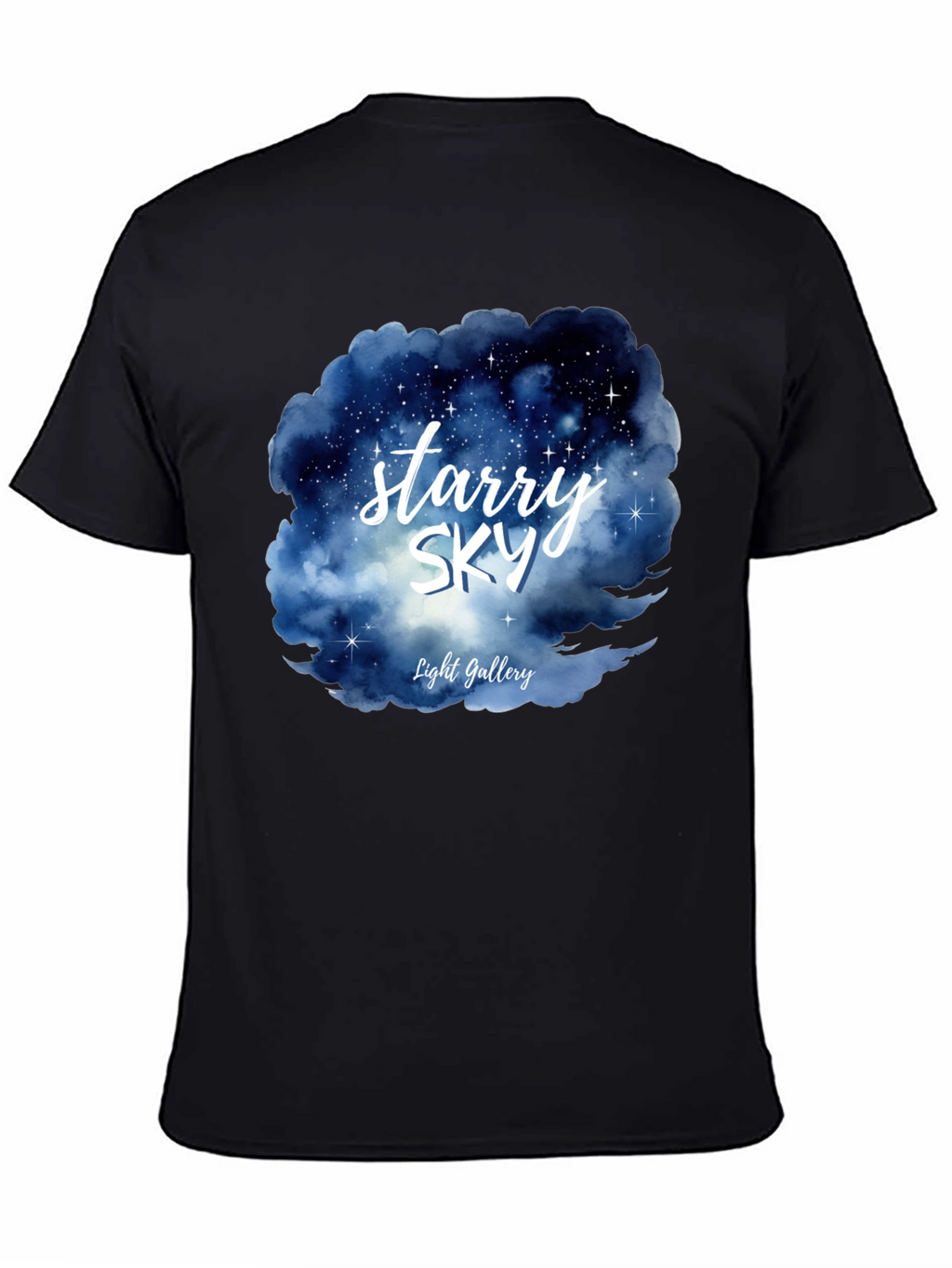 Starry Sky Graphic Tee - Light Gallery Design