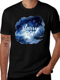 Starry Sky Graphic Tee - Light Gallery Design
