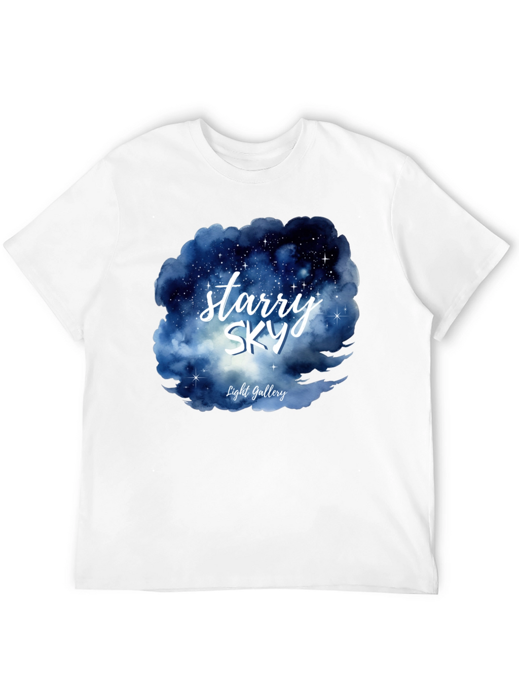 Starry Sky Graphic Tee - Light Gallery Design
