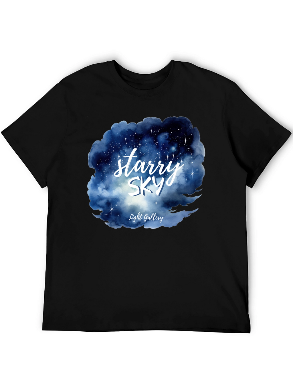 Starry Sky Graphic Tee - Light Gallery Design