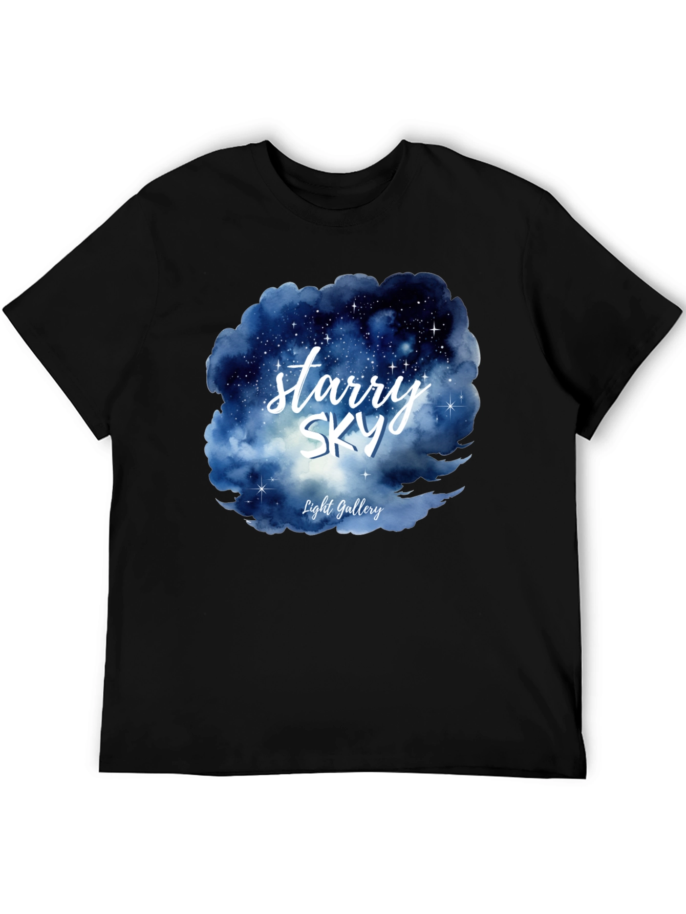 Starry Sky Graphic Tee - Light Gallery Design