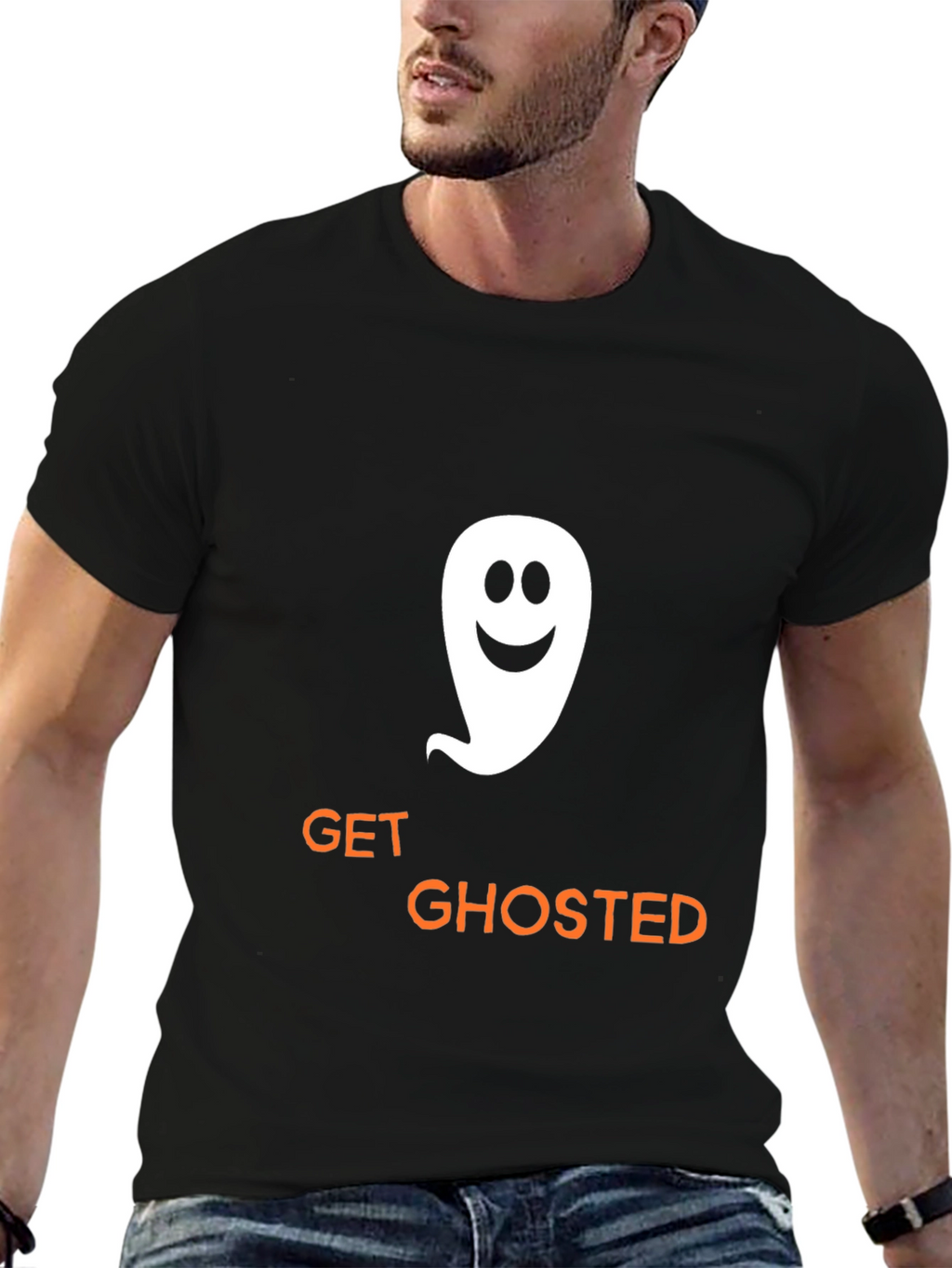 Get Ghosted Graphic Tee - Halloween Fun