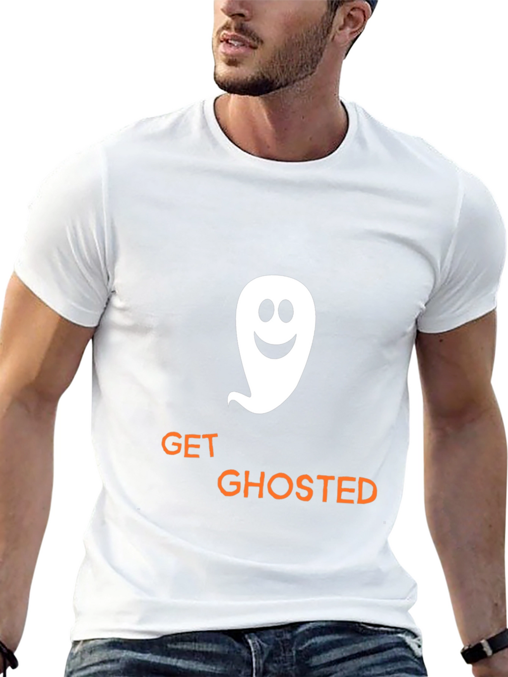 Get Ghosted Graphic Tee - Halloween Fun