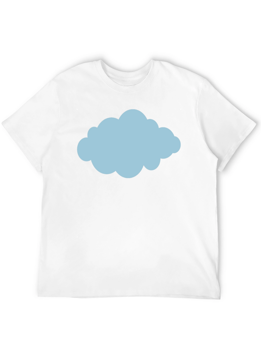 Cloud Graphic Tee - Weather Design Black T-Shirt