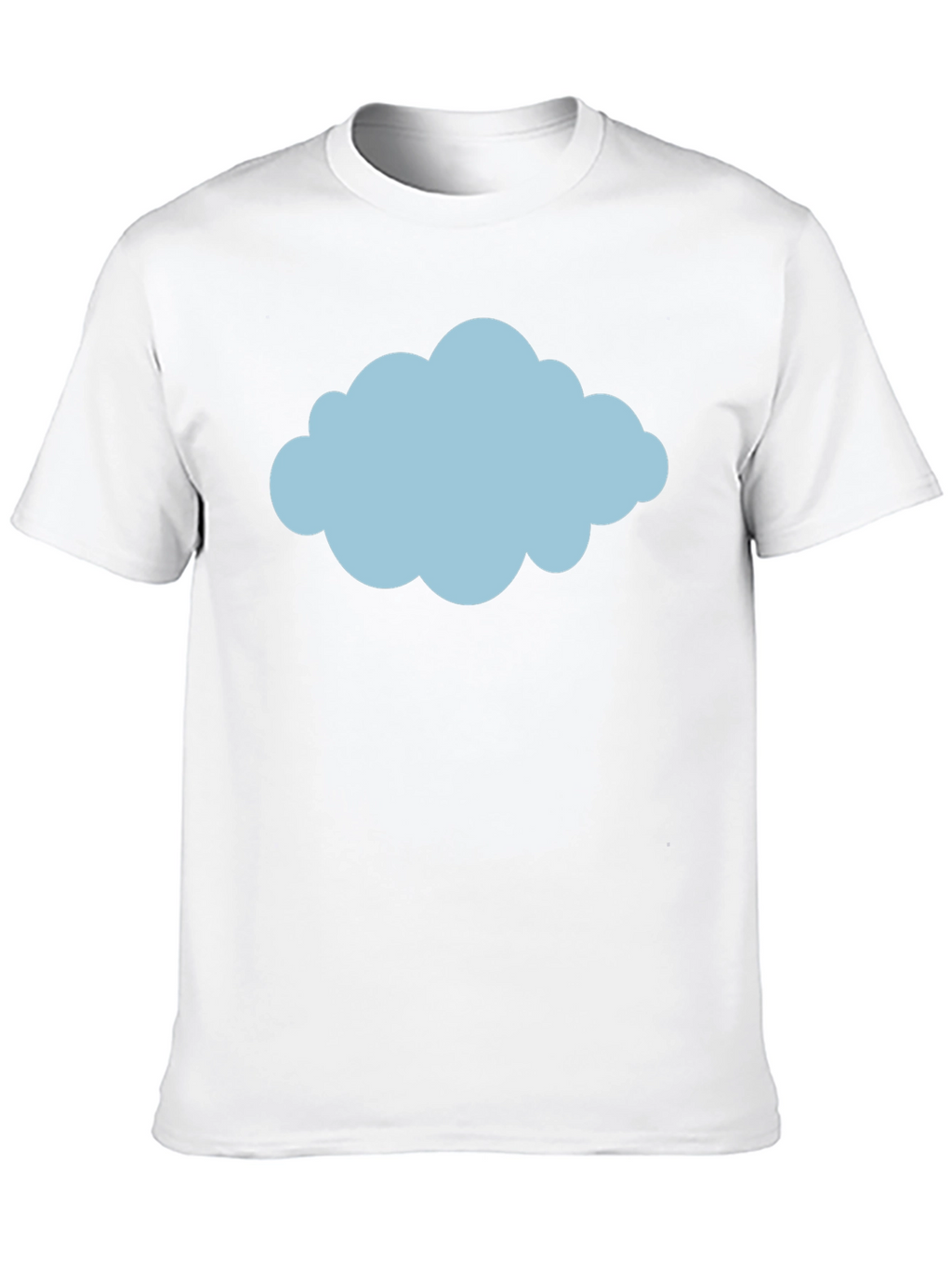 Cloud Graphic Tee - Weather Design Black T-Shirt