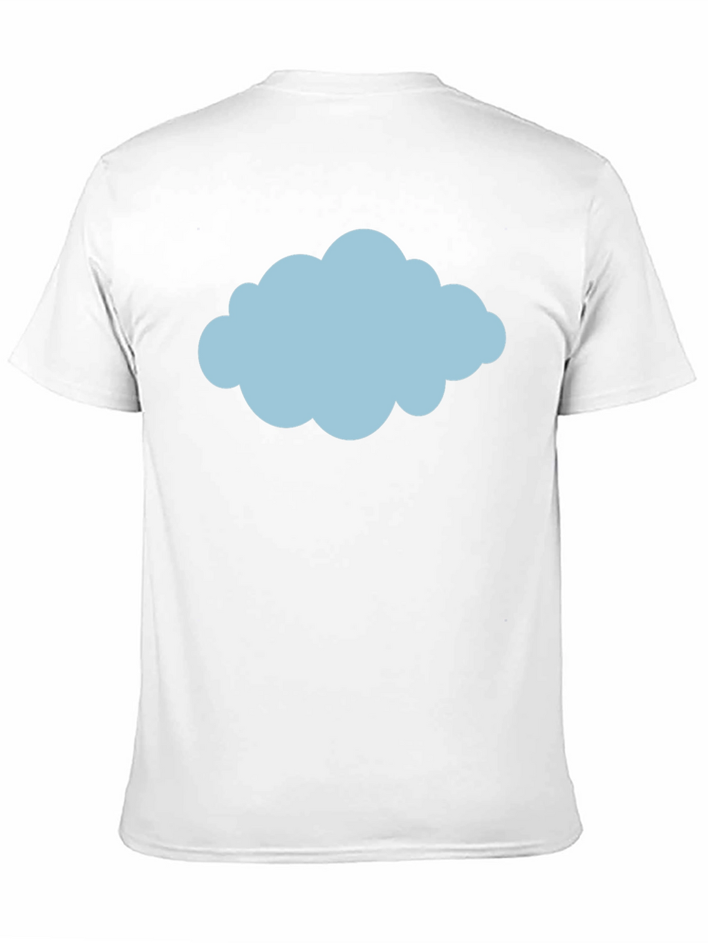 Cloud Graphic Tee - Weather Design Black T-Shirt