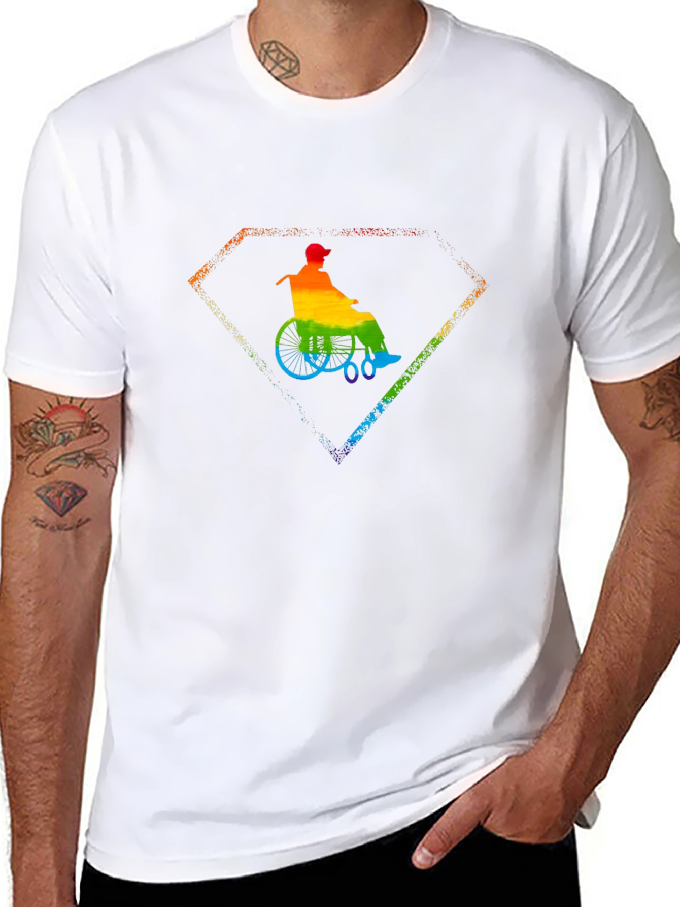 Pride Wheelchair T-Shirt