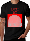 Lost My Mind Graphic Tee - Black