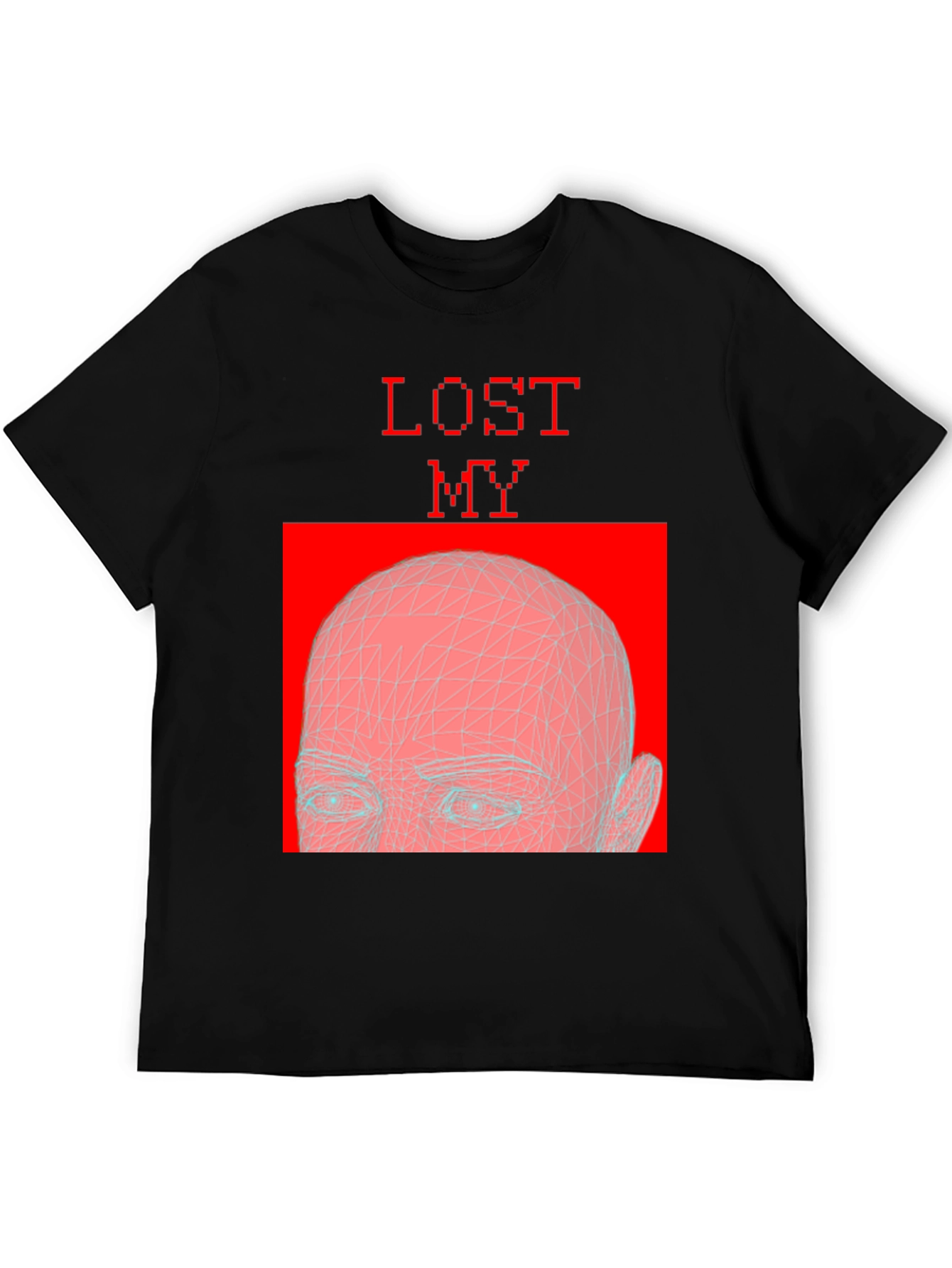 Lost My Mind Graphic Tee - Black