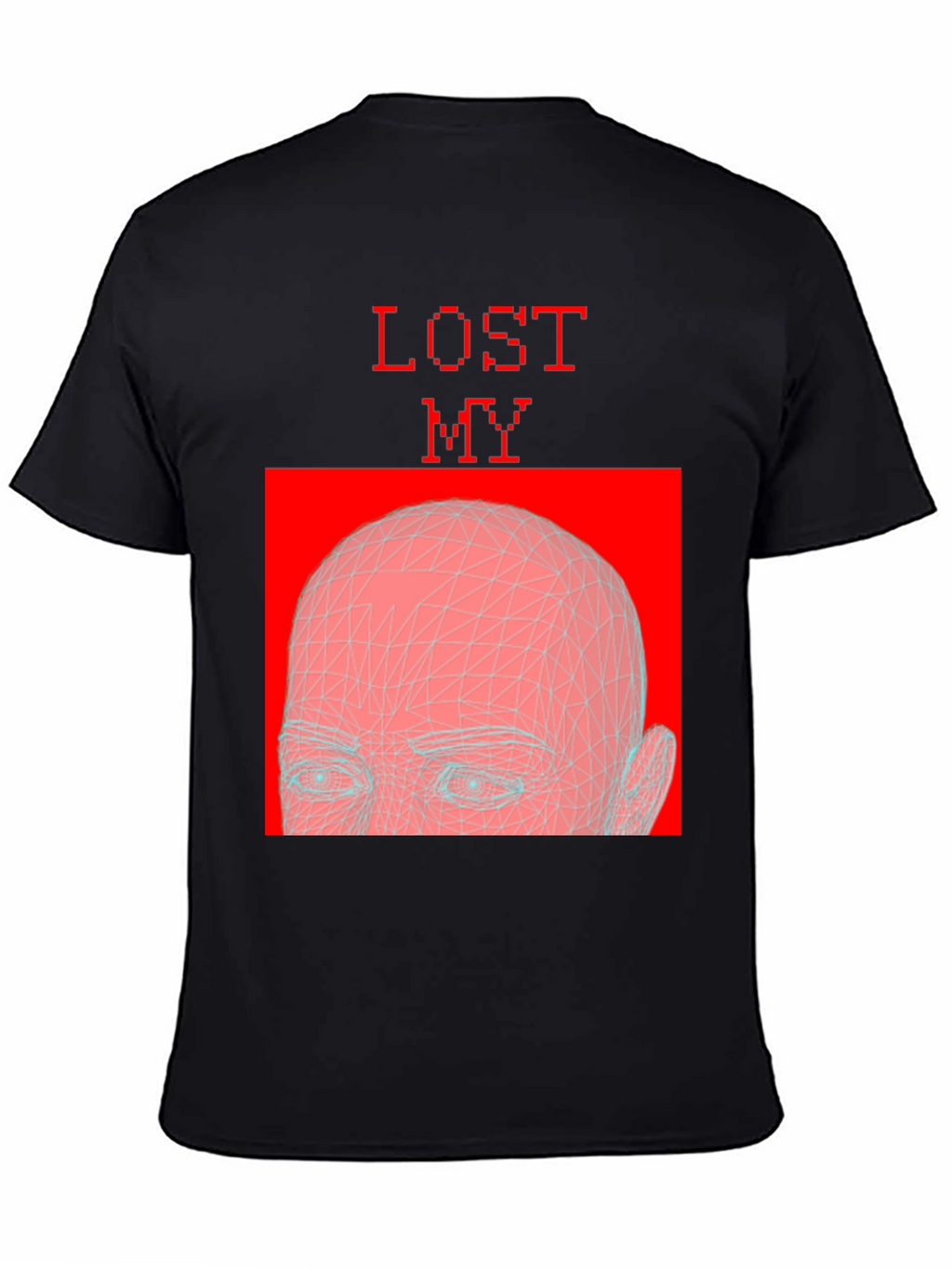 Lost My Mind Graphic Tee - Black