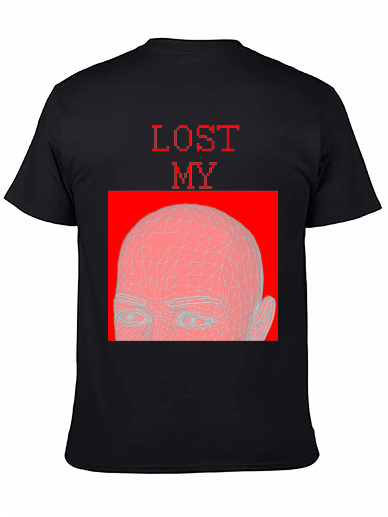 Lost My Mind Graphic Tee - Black