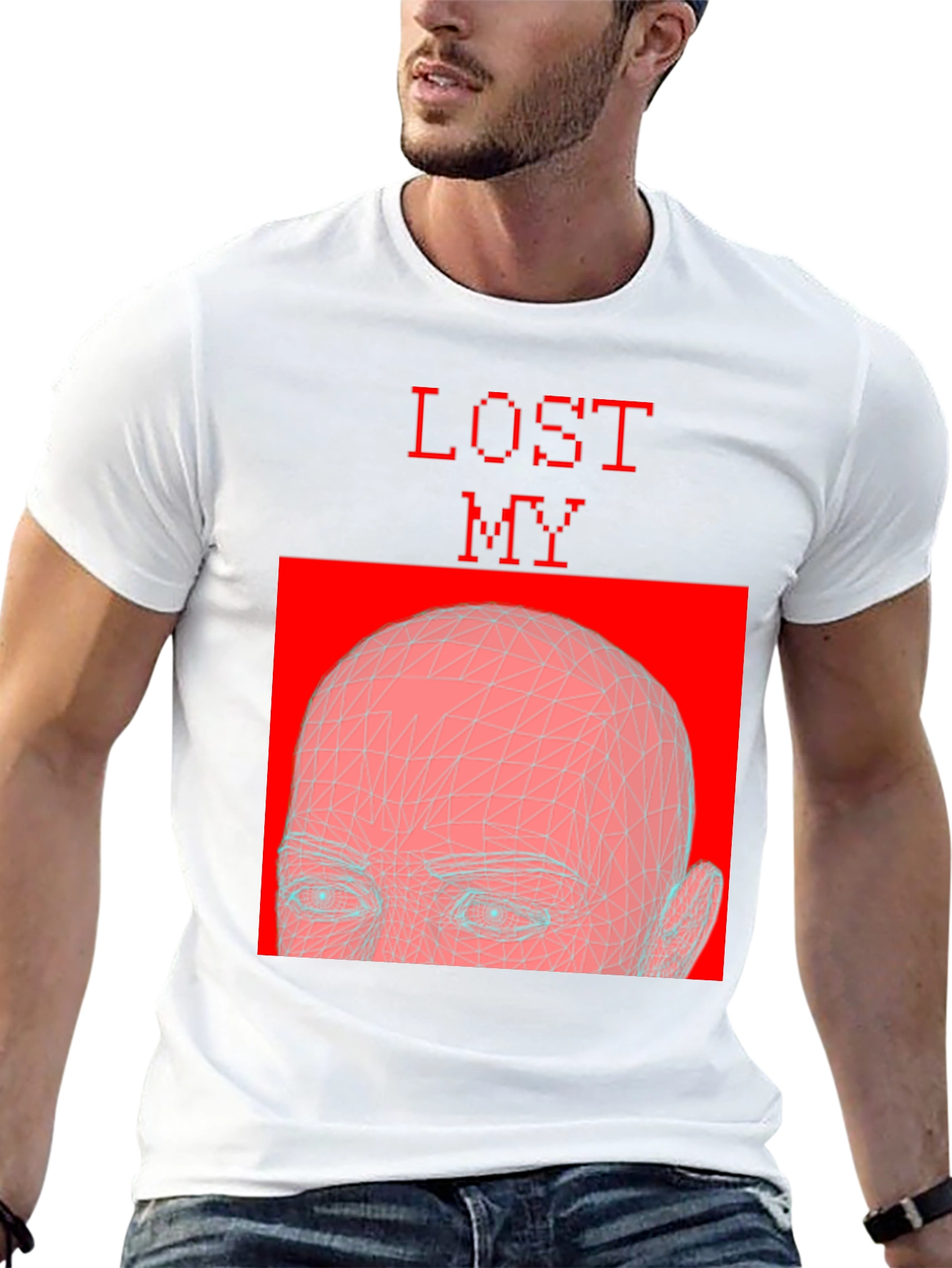 Lost My Mind Graphic Tee - Black