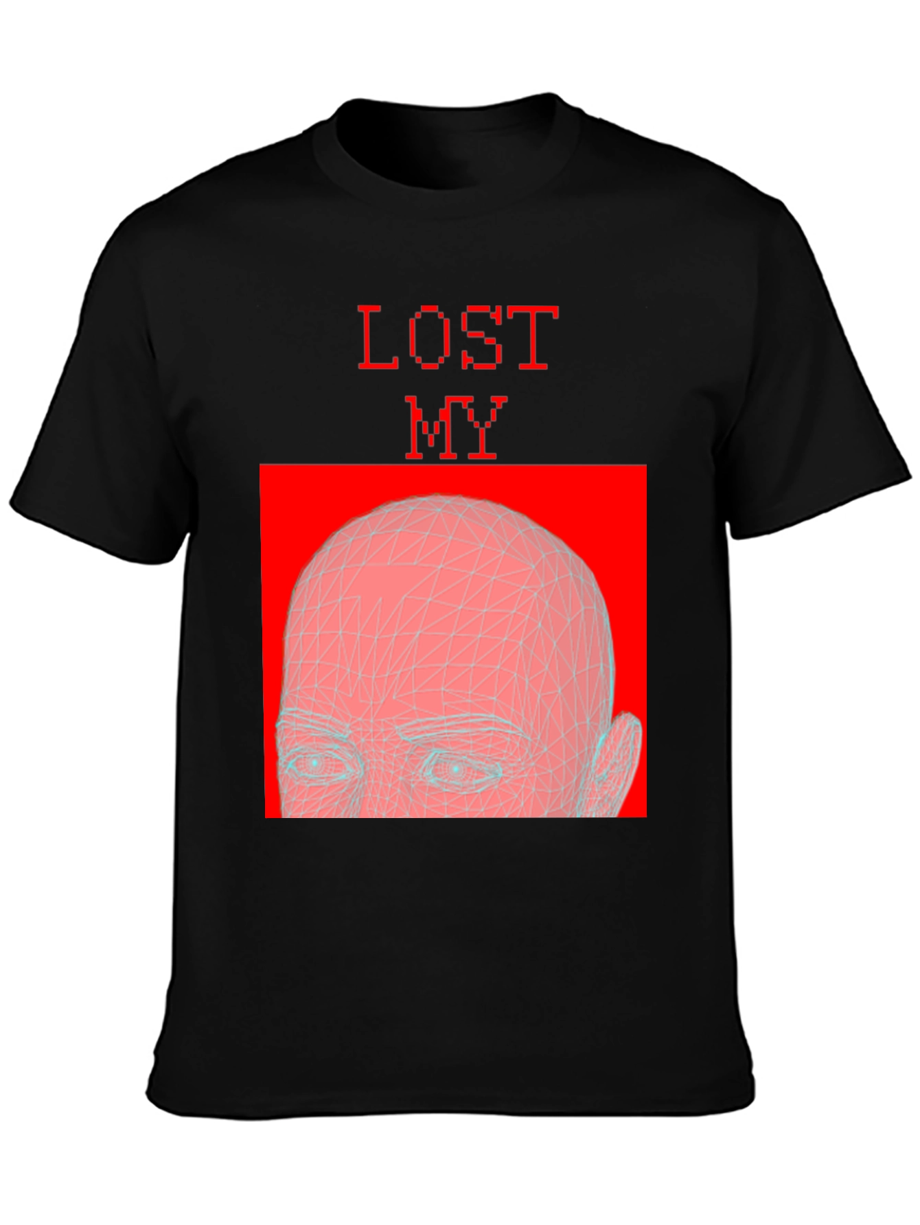 Lost My Mind Graphic Tee - Black