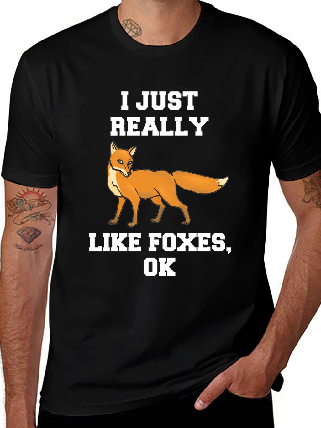 I Just Really Like Foxes OK T-Shirt