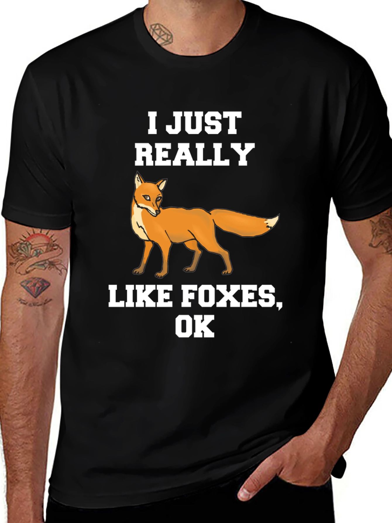 I Just Really Like Foxes OK T-Shirt