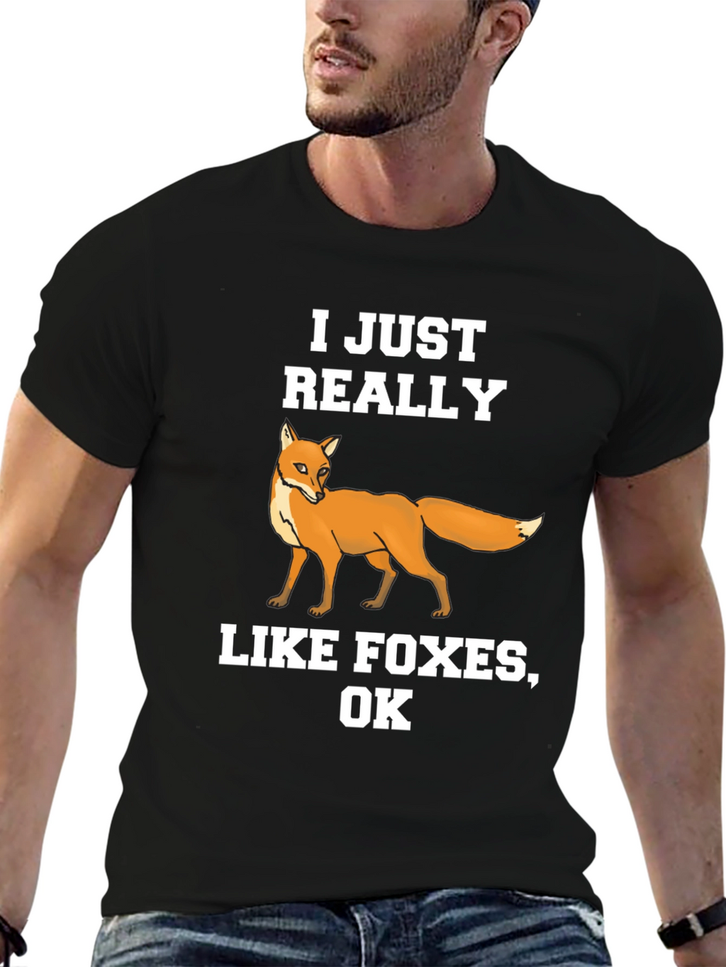 I Just Really Like Foxes OK T-Shirt
