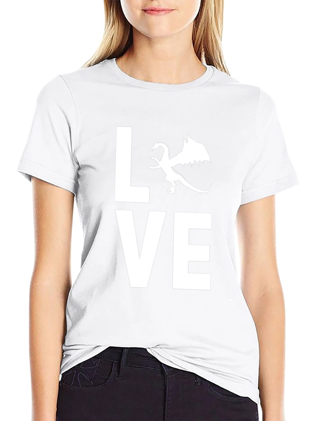 Dragon Love T-Shirt - Graphic Tee
