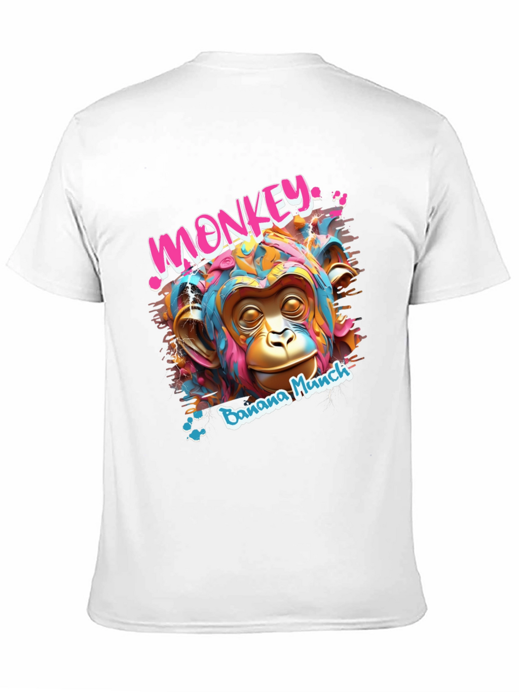 Monkey Banana Munch Graphic T-Shirt