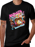 Monkey Banana Munch Graphic T-Shirt
