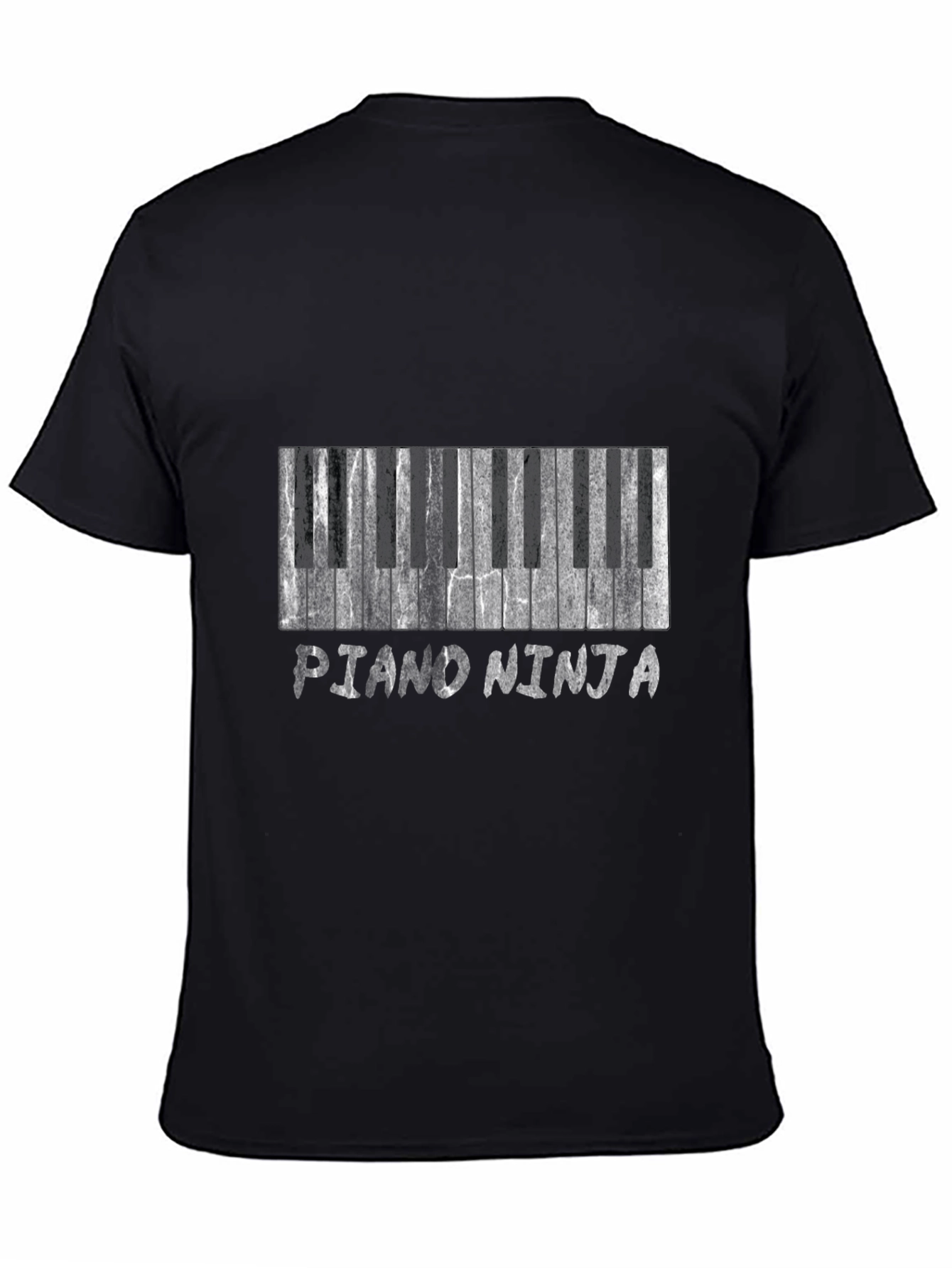 Piano Ninja Graphic T-Shirt