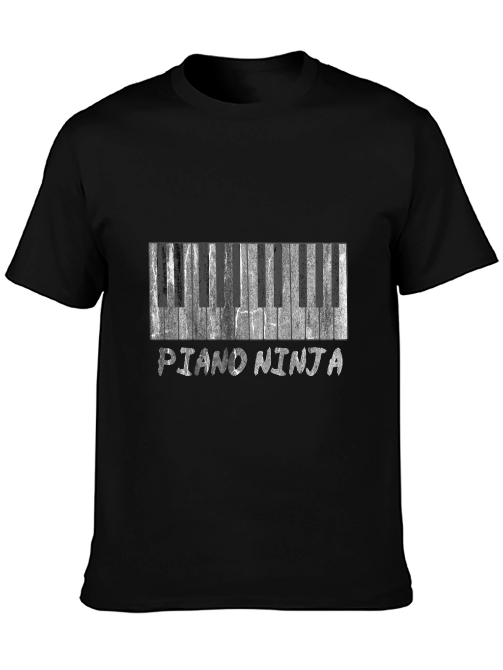 Piano Ninja Graphic T-Shirt
