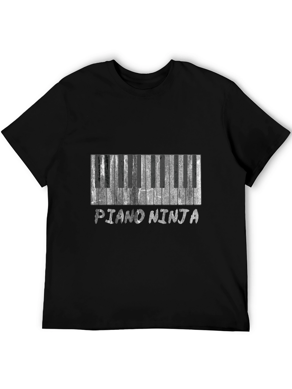 Piano Ninja Graphic T-Shirt