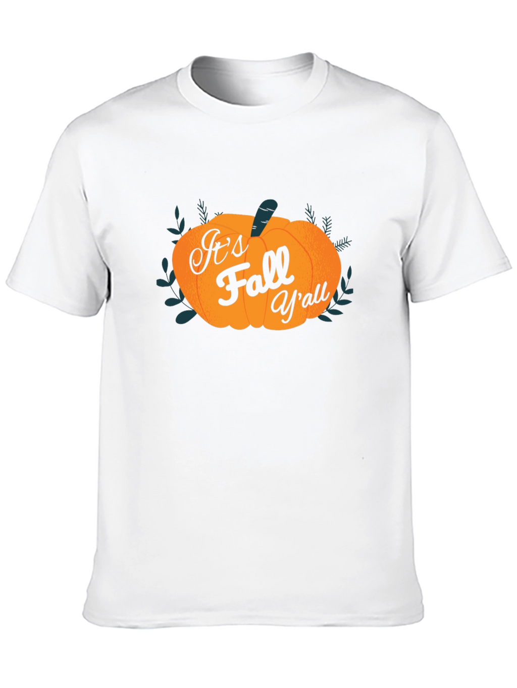 Its Fall Yall Pumpkin T-Shirt - Spooky Season