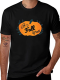 Its Fall Yall Pumpkin T-Shirt - Spooky Season