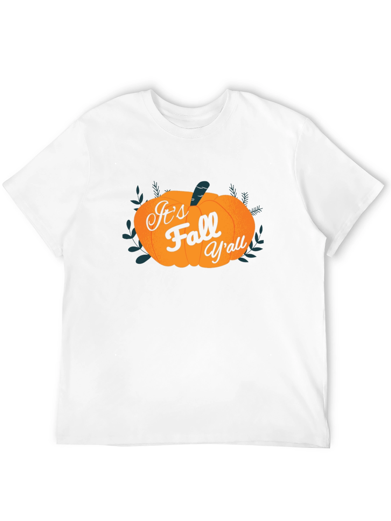 Its Fall Yall Pumpkin T-Shirt - Spooky Season